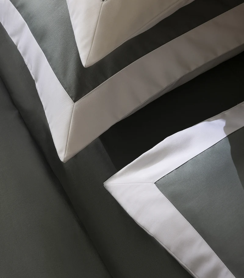 Parure de lit Satin de Coton Bicolore