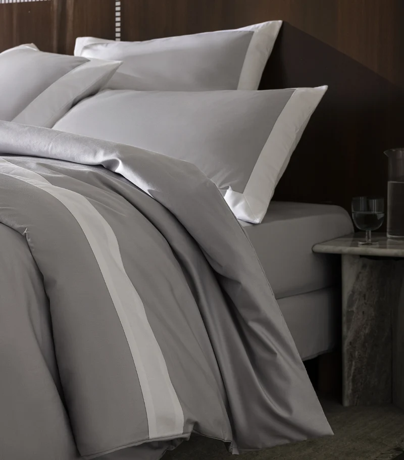 Housse de couette Bicolore Satin