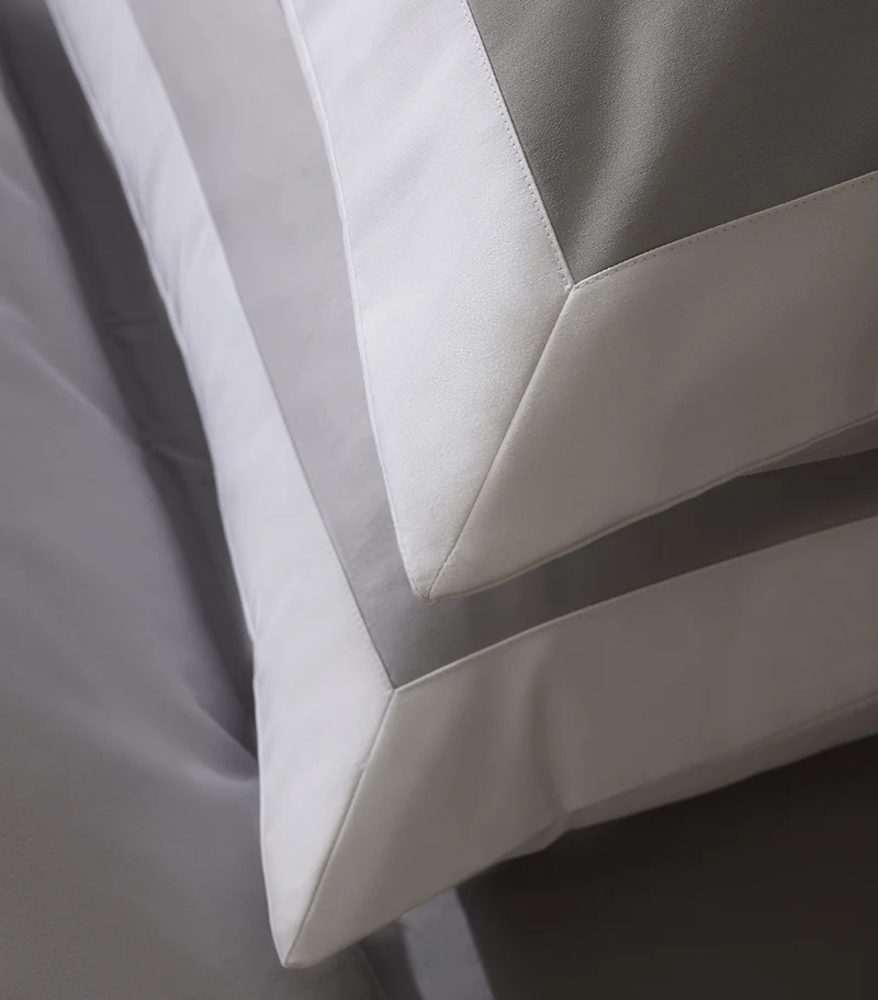 Parure de lit Satin de Coton Bicolore