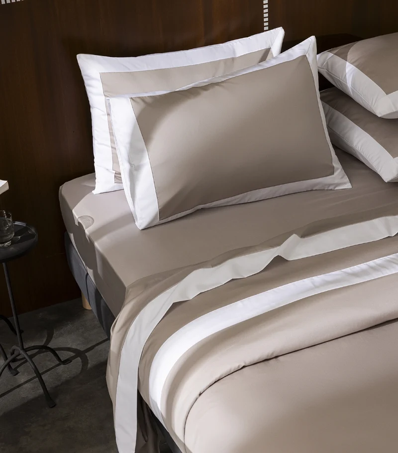 Housse de couette Bicolore Satin
