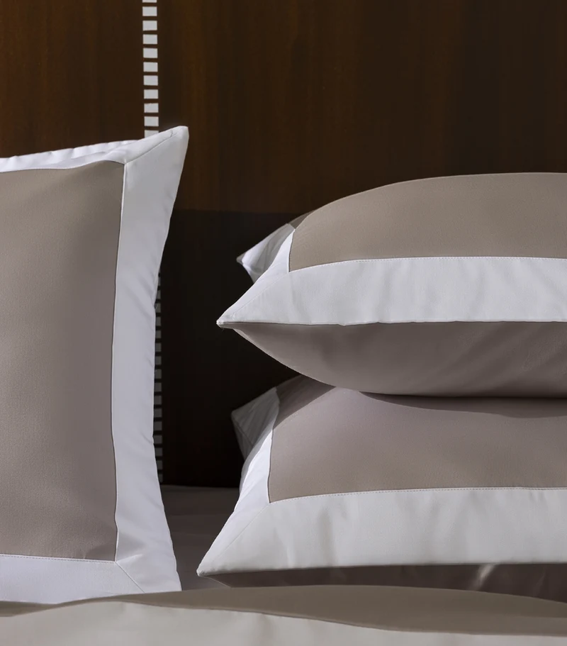 Parure de lit Satin de Coton Bicolore
