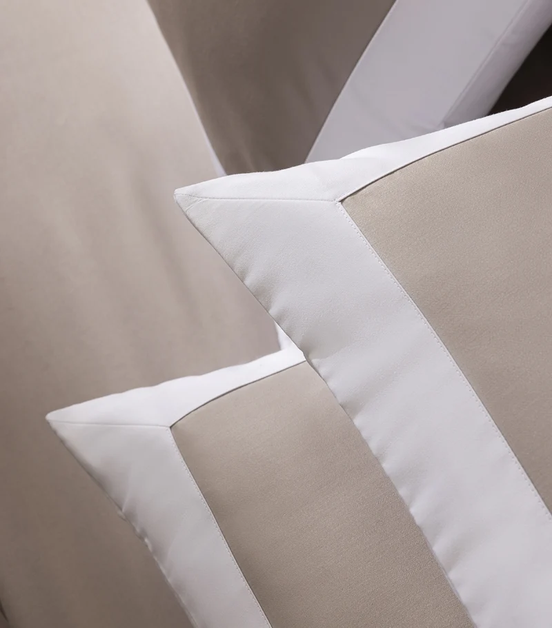 Parure de lit Satin de Coton Bicolore