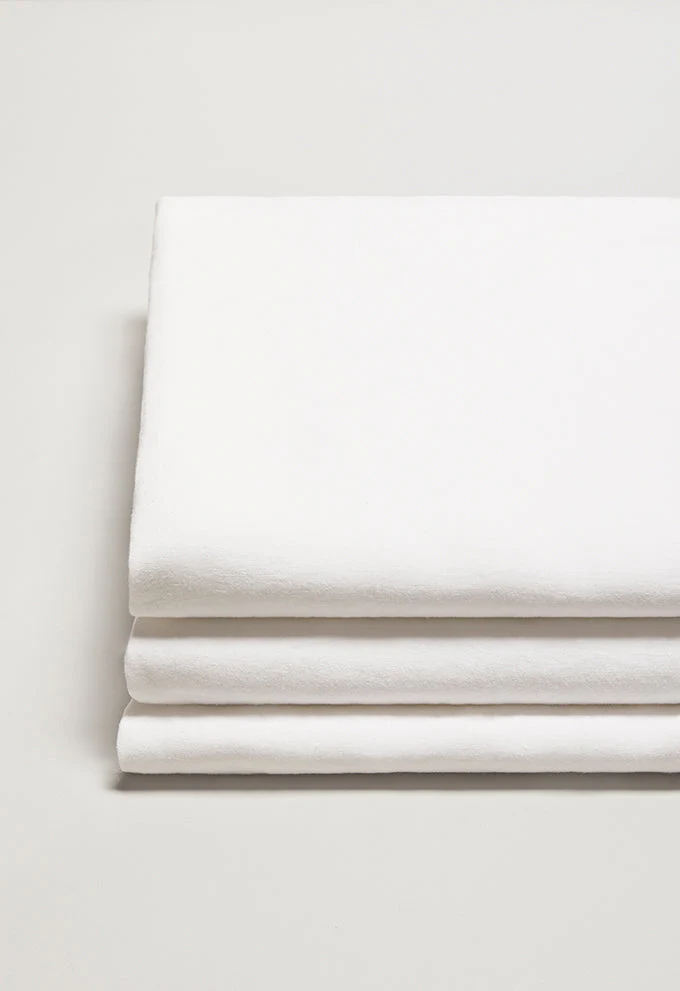 Drap plat Lin lavé
