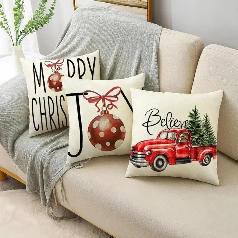 Housses de Coussin de Noël