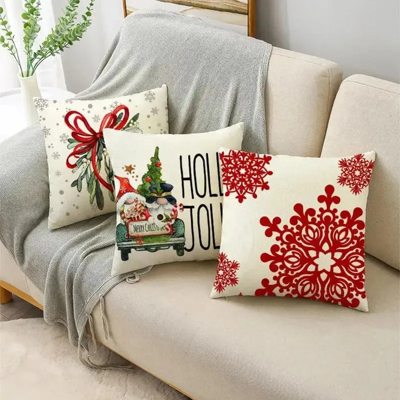 Housses de Coussin de Noël