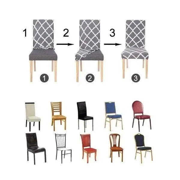 Housse de Chaise de Noël