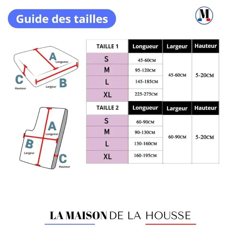Housse de Coussin D'assise & Dossier - Havone