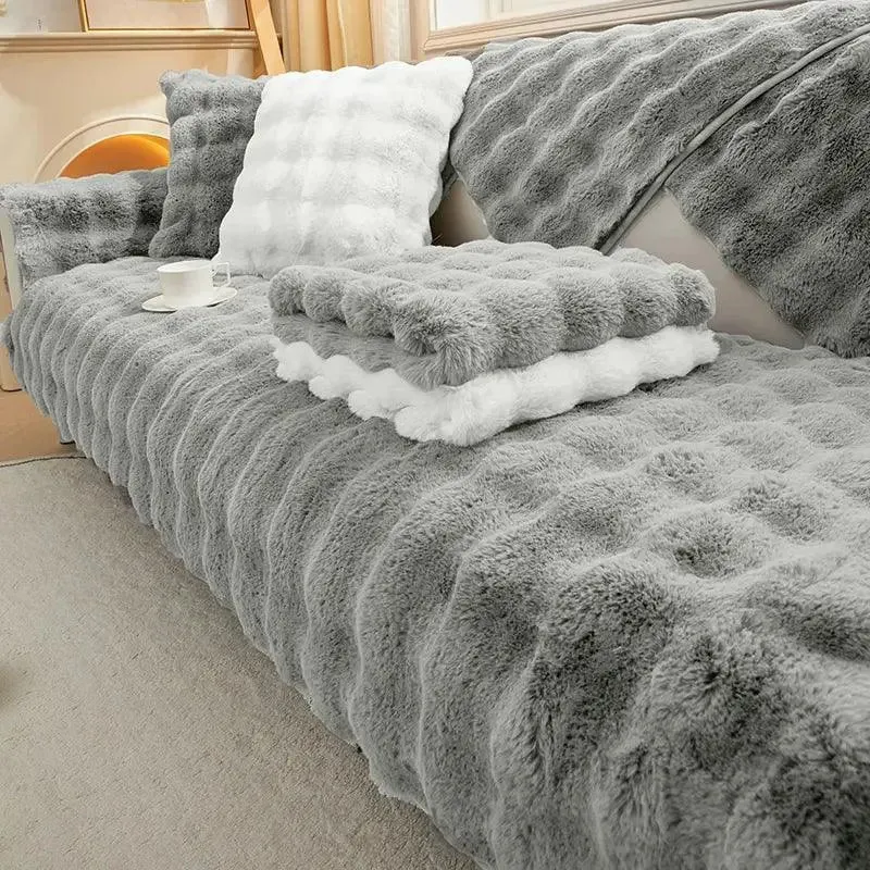 Protège Canapé Polaire Velours Doux