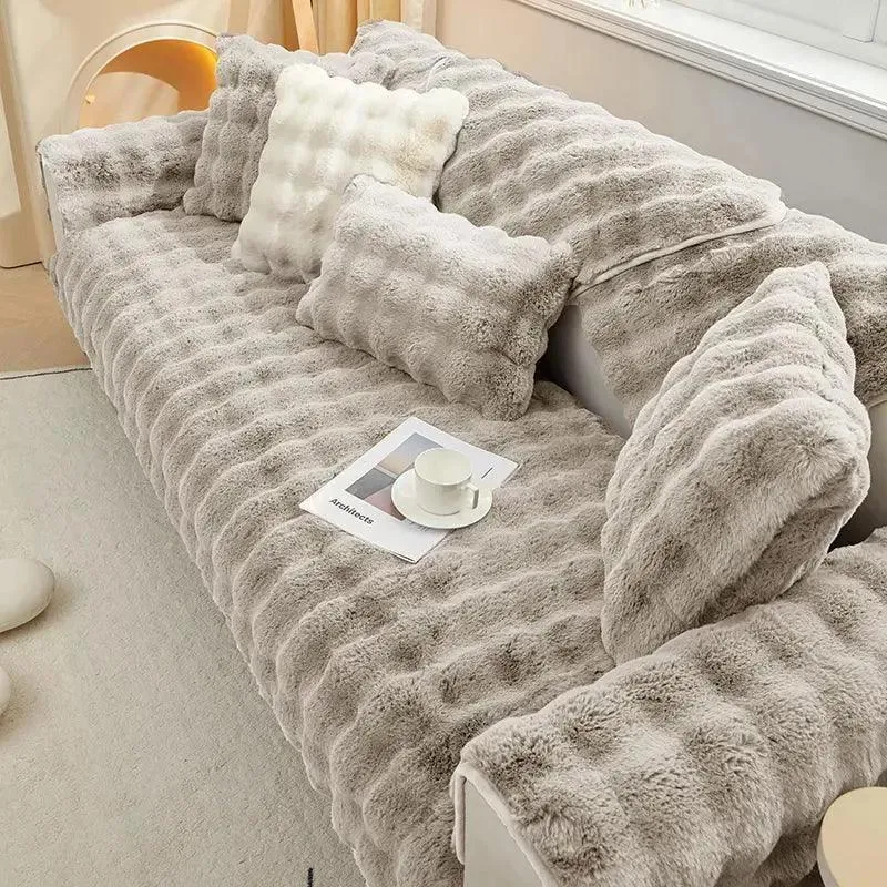 Protège Canapé Polaire Velours Doux
