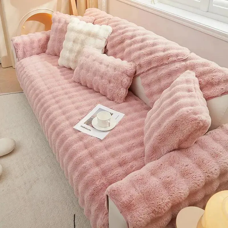 Protège Canapé Polaire Velours Doux