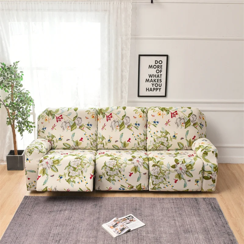 Housse pour fauteuil et canapé relax inclinable 1/2/3 places - Harmony 8 motifs