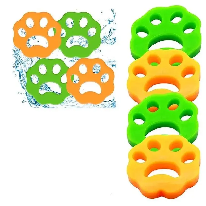 Lots de 4 Attrape-Poils pour Machine à Laver