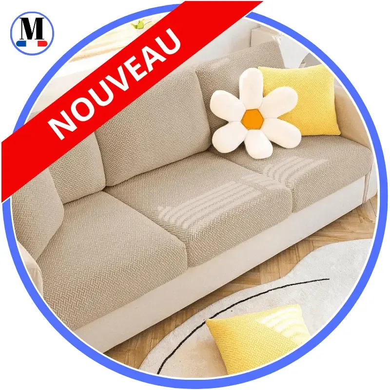 Housse Beige Coussin D'assise & Dossier