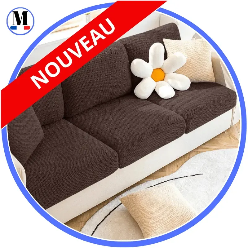 Housse Marron Coussin D'assise & Dossier