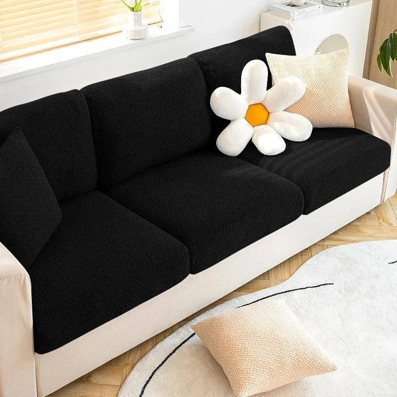 Housse Noir Coussin D'assise & Dossier
