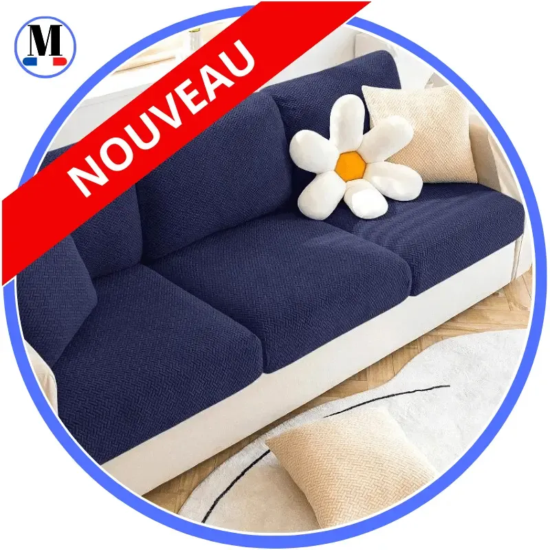 Housse Bleu nuit Coussin D'assise & Dossier