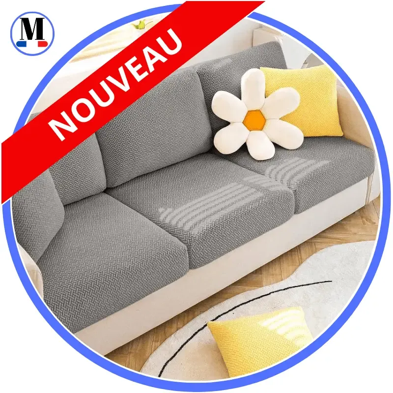 Housse Gris clair Coussin D'assise & Dossier