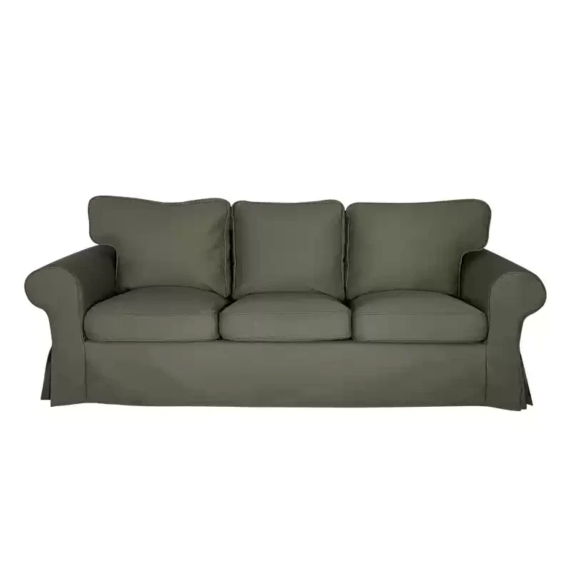 Housse pour canapé IKEA EKTORP 2 places, 3 places, convertible 100% coton