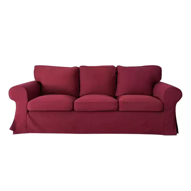 Housse pour canapé IKEA EKTORP 2 places, 3 places, convertible 100% coton