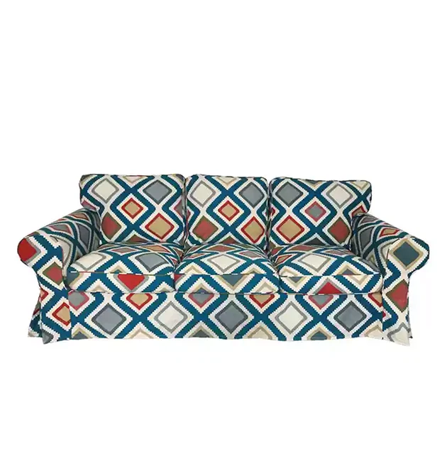 Housse pour canapé IKEA EKTORP 2 places, 3 places, convertible 20 motifs 100%coton