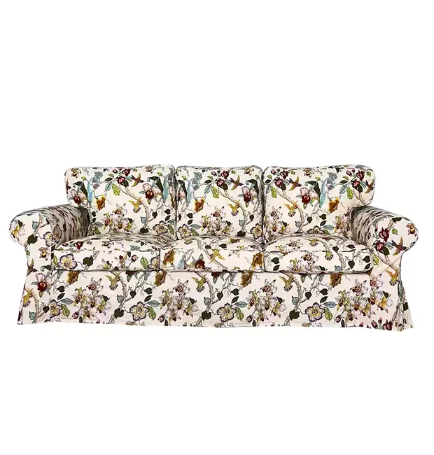 Housse pour canapé IKEA EKTORP 2 places, 3 places, convertible 20 motifs 100%coton