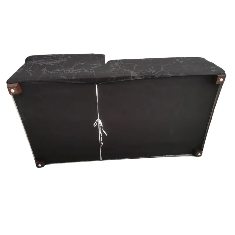 housse pour méridienne et chaise longue avec double accoudoir en lycra extensible