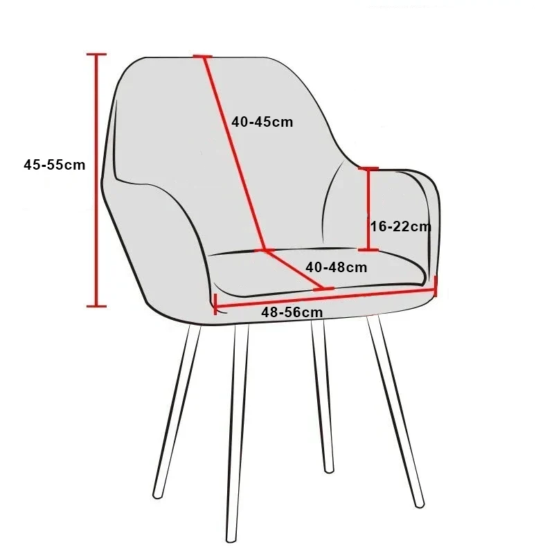 Housse pour fauteuil arnold maisons du monde grand dossier large lycra 6 motifs