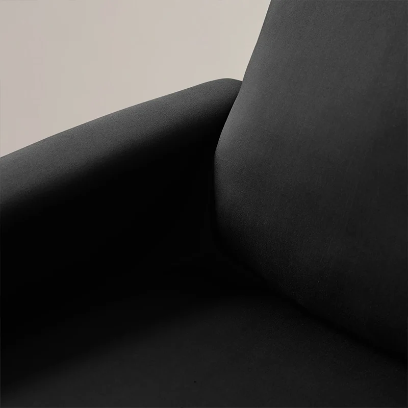Housse pour fauteuil relax relevable dossier long lycra déperlant couleurs unies