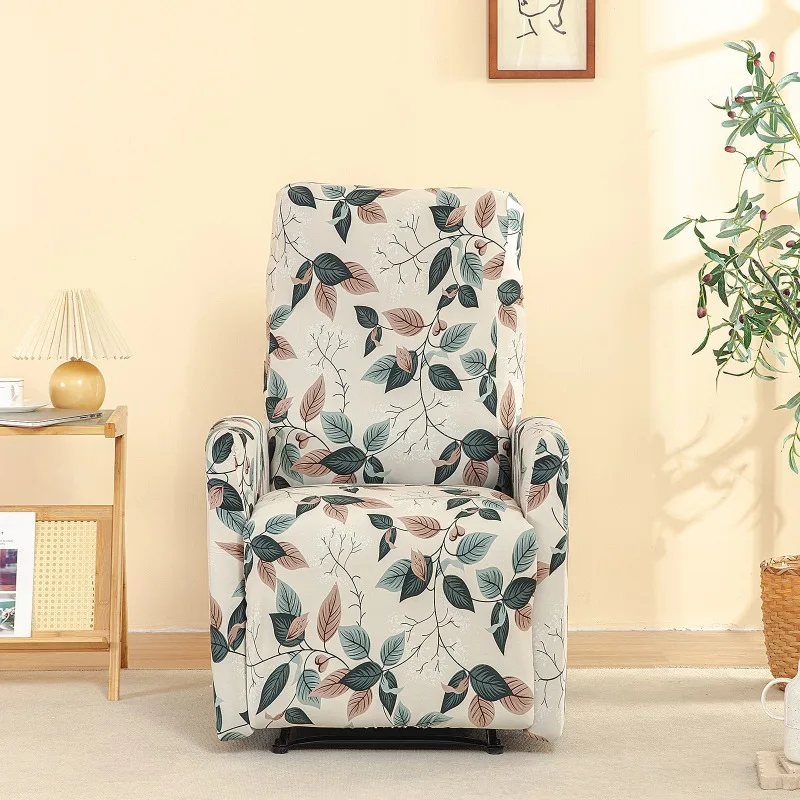 Housse pour fauteuil relax relevable électrique dossier long lycra 20 motifs