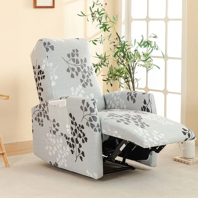 Housse pour fauteuil relax relevable électrique dossier long lycra 20 motifs