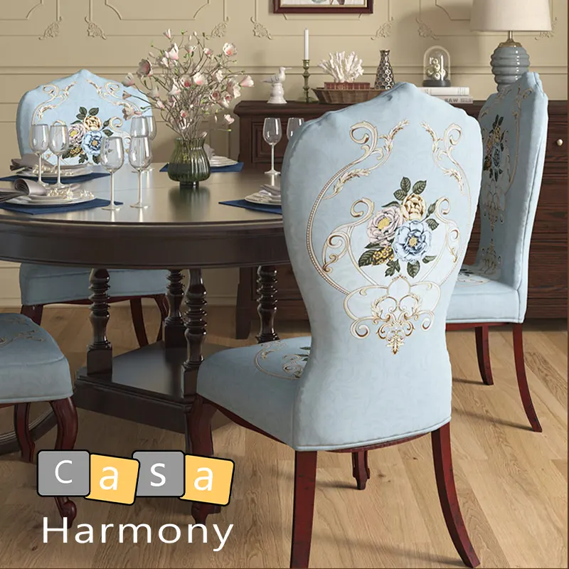 Housse de fauteuil chaise baroque louis 16 ancienne
