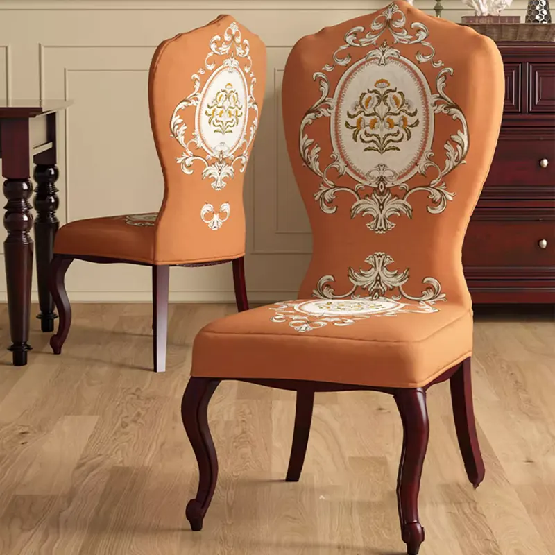 Housse de fauteuil chaise baroque louis 16 ancienne