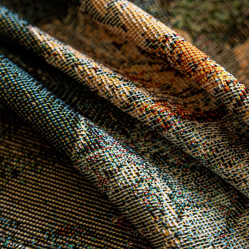 Jeté de canapé grande taille luxe vintage style peinture à l'huile - collection 2024