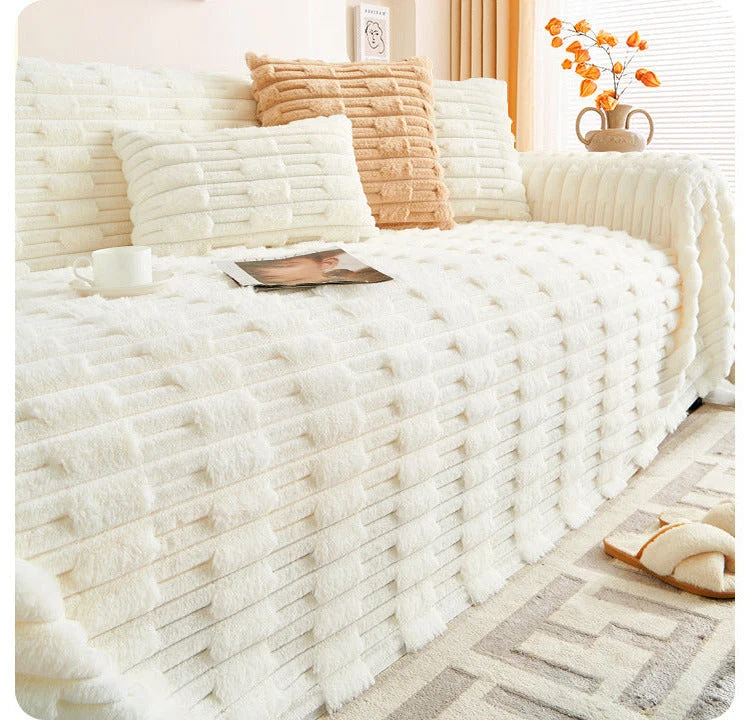 Jeté de canapé grande taille moderne et chaleureux - Collection Hiver 2024