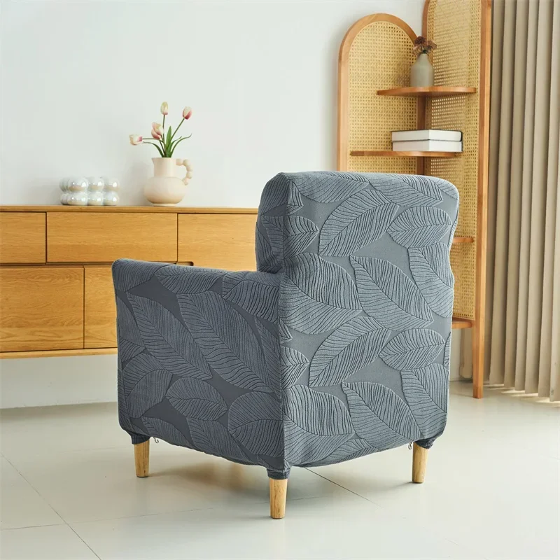 Housse de fauteuil club velours hibiscus nouveau modèle 2025