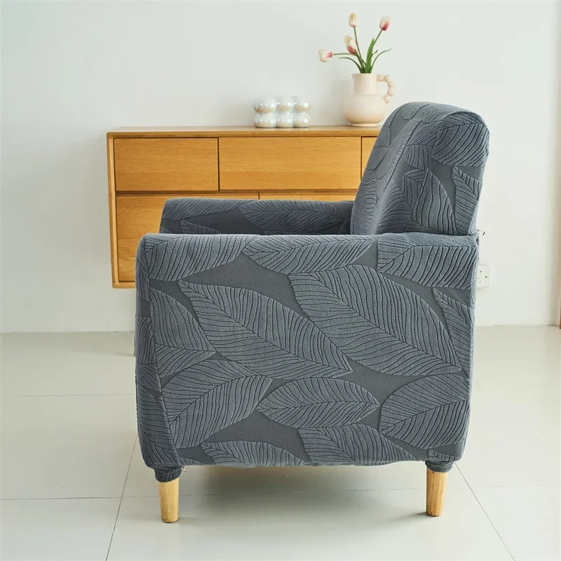 Housse de fauteuil club velours hibiscus nouveau modèle 2025