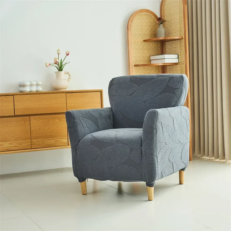 Housse de fauteuil club velours hibiscus nouveau modèle 2025