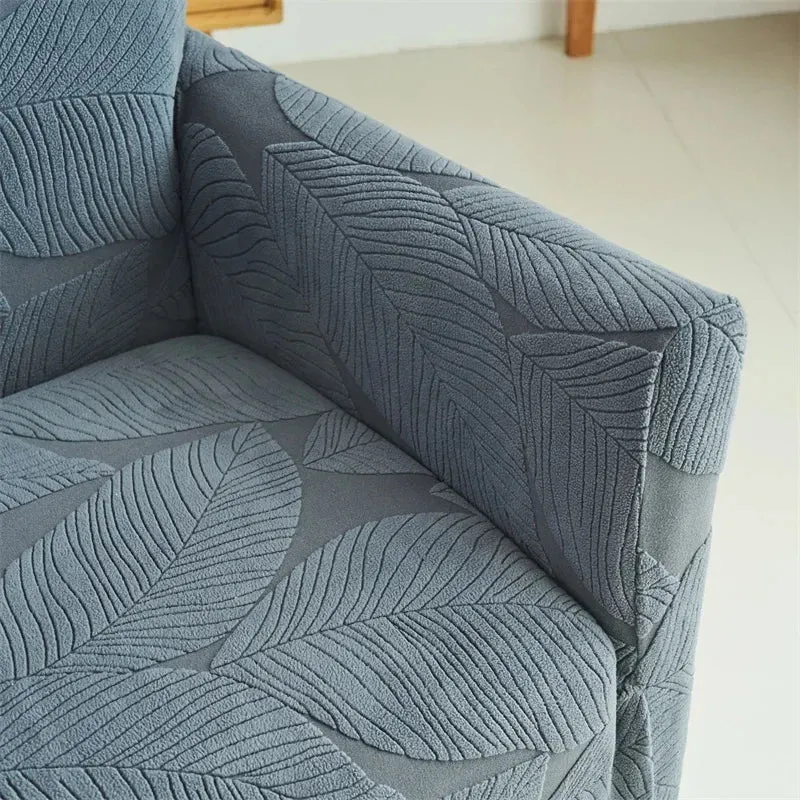 Housse de fauteuil club velours hibiscus nouveau modèle 2025