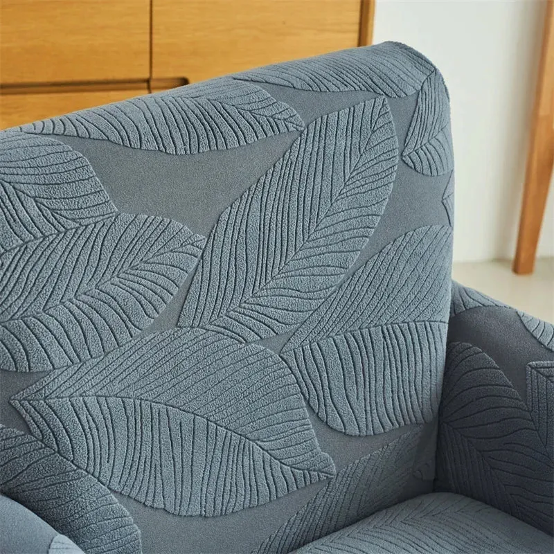 Housse de fauteuil club velours hibiscus nouveau modèle 2025