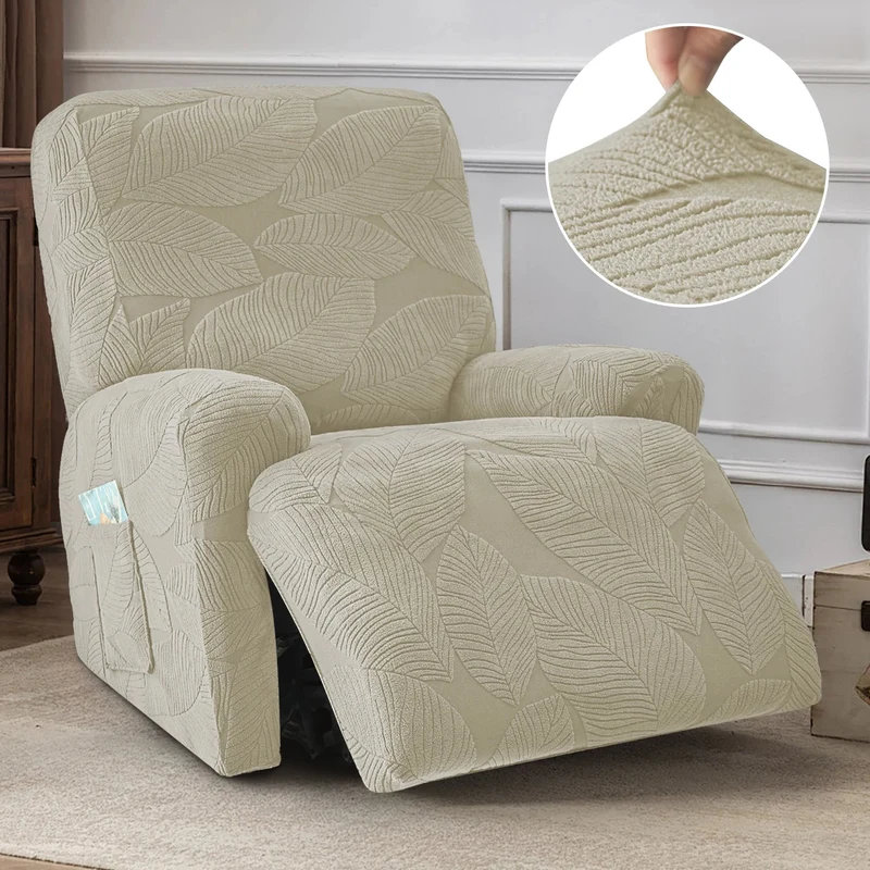 Housse pour fauteuil et canapé relax luxe velours hibiscus nouveau modèle 2025