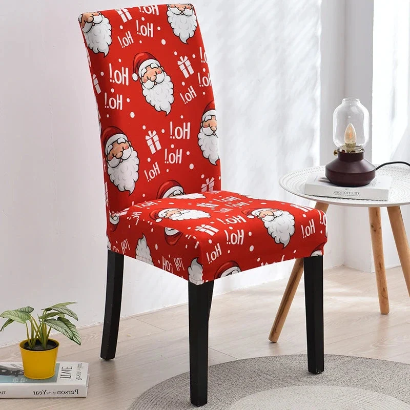 Housse de chaise de salle à manger spécial noël