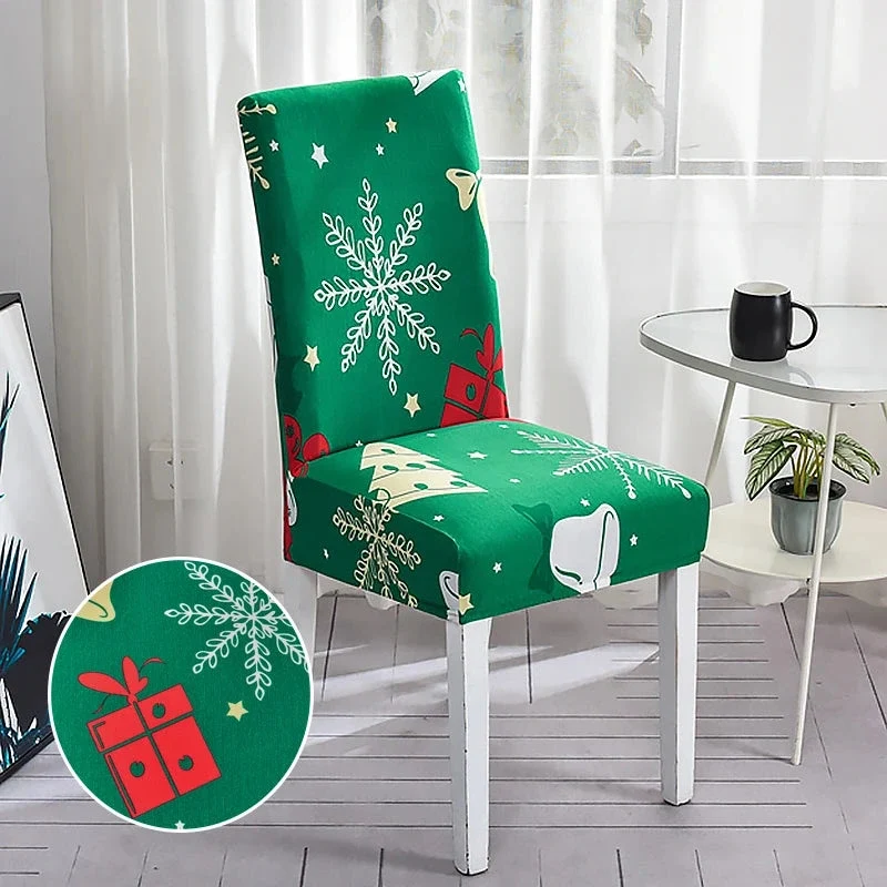 Housse de chaise de salle à manger spécial noël