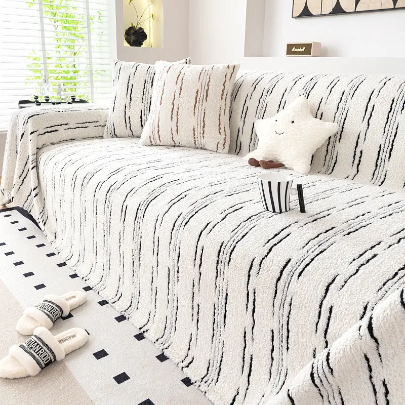 Plaid Canapé Moderne Polyester ARMONY