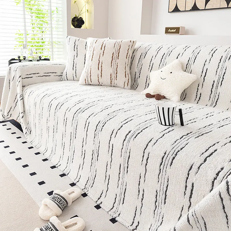 Plaid Canapé Moderne Polyester ARMONY