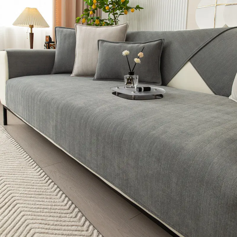Plaid Canapé Chenille Moderne VELUNA