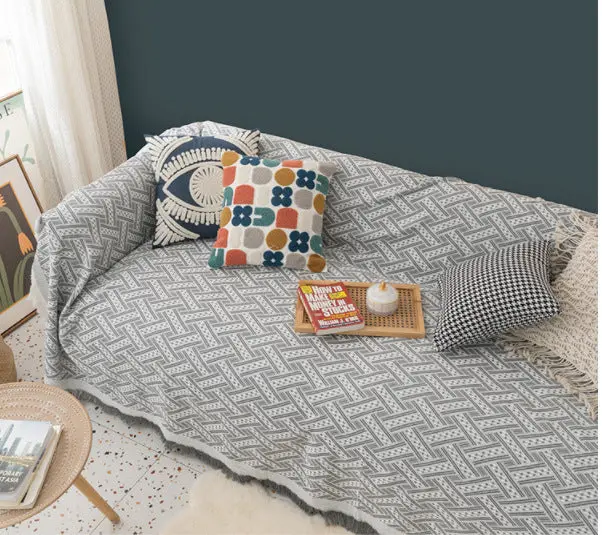 Plaid Canapé Moderne Polyester CHENLEA