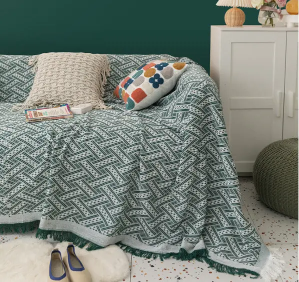 Plaid Canapé Moderne Polyester CHENLEA