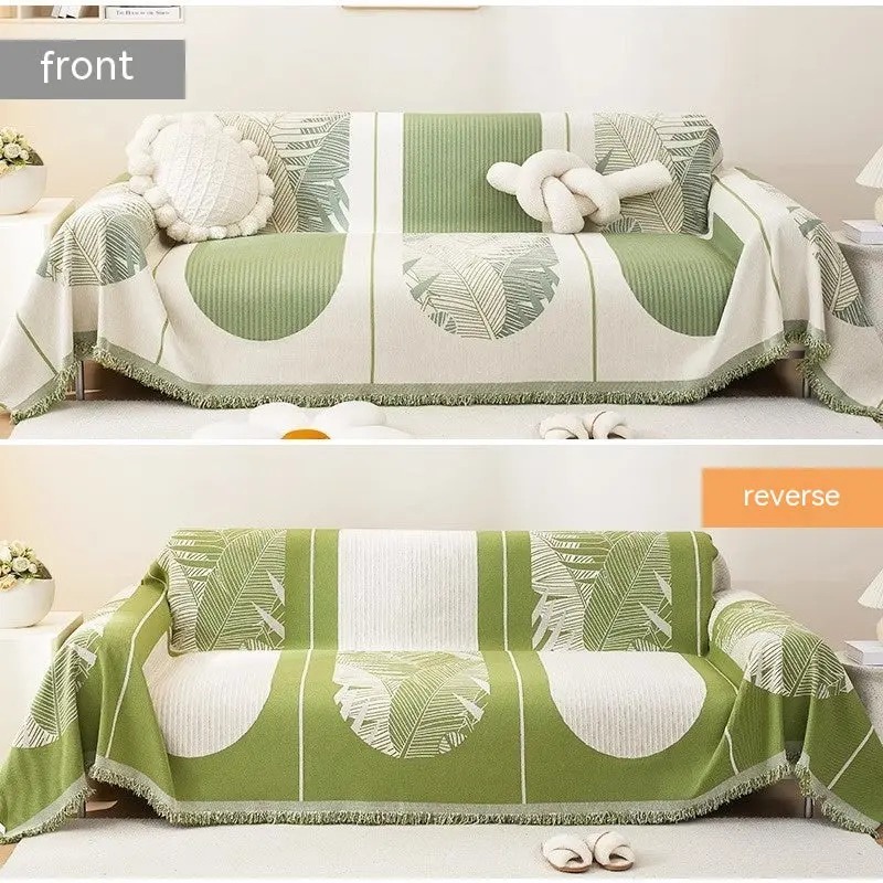 Plaid Canapé Chenille Chaleureux FLORO