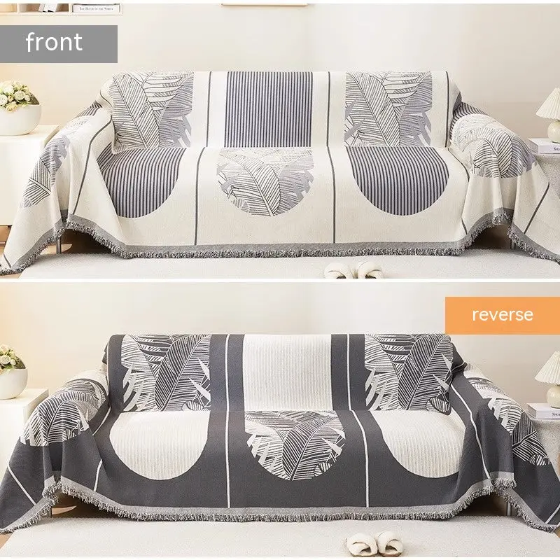 Plaid Canapé Chenille Chaleureux FLORO