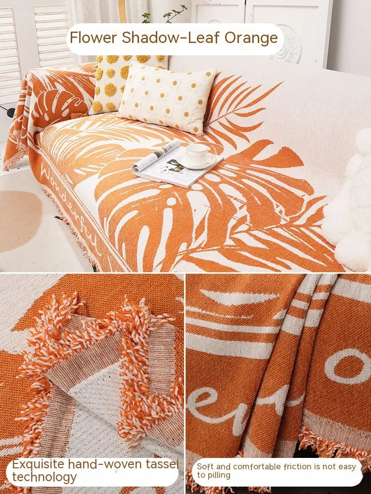 Plaid Canapé Chenille Floral CHENOVA